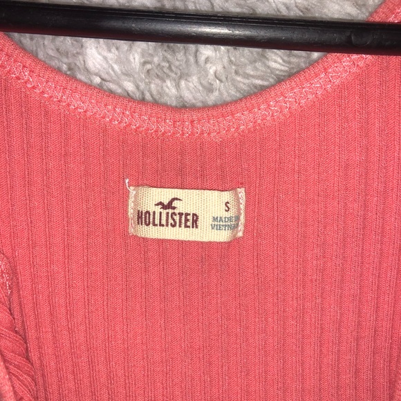 Coral Ribbed Tank - Picture 4 of 4